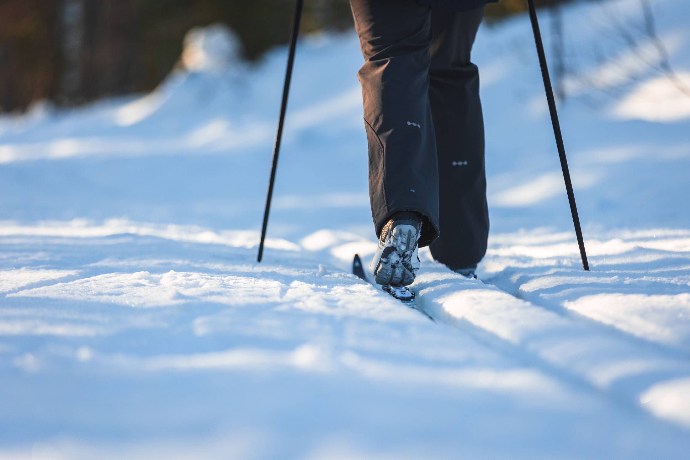 Cross-country skiing at Metsäkartano