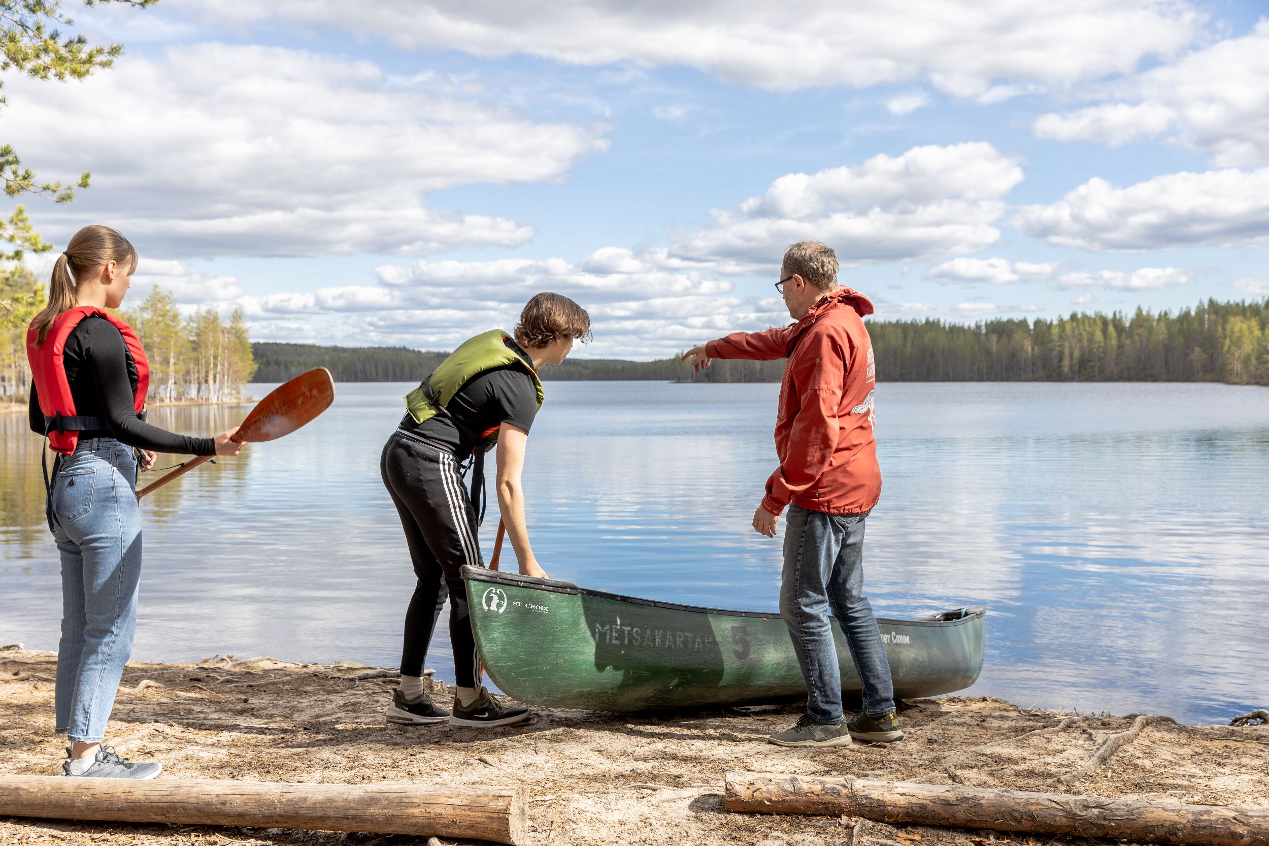 Nuorisokeskus Metsäkartano Jari Korkalainen melonta