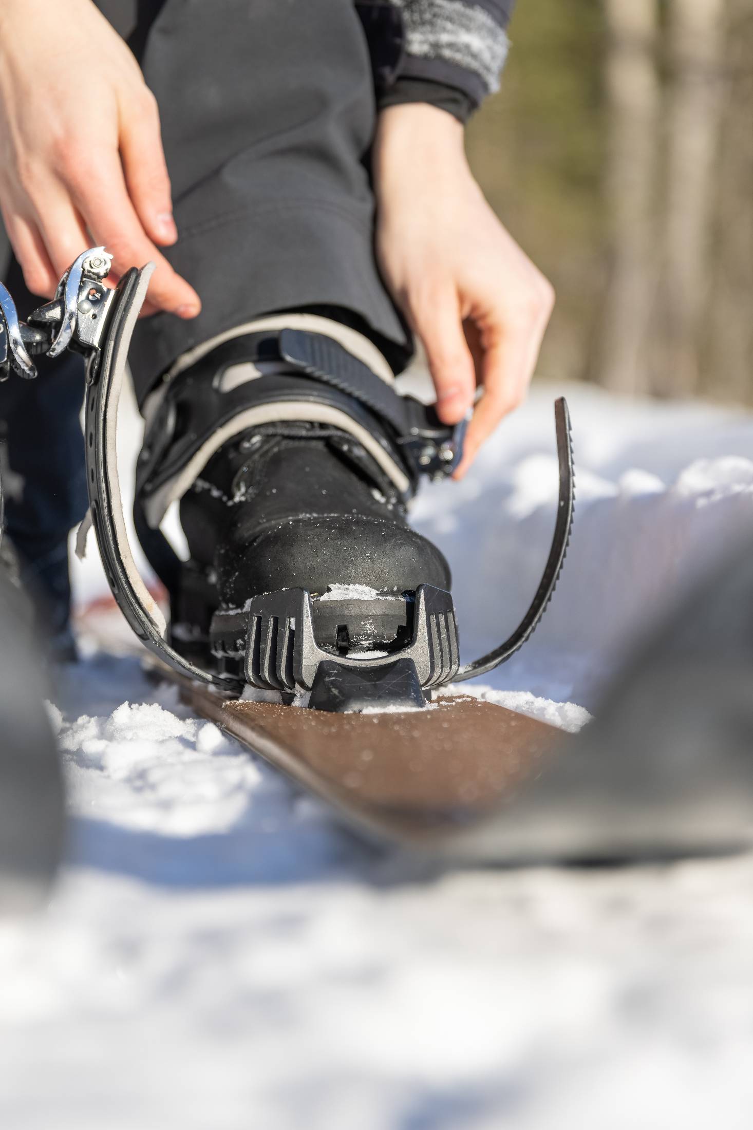 Nuorisokeskus Metsäkartano liukulumikenkäily